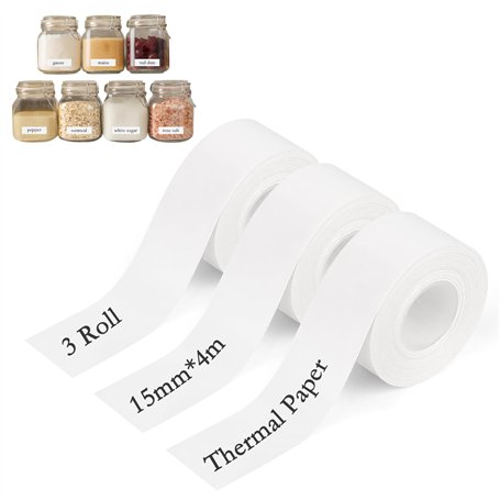 3 Rouleaux Étiquettes Autocollantes