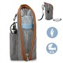 USB Bébé Chauffe-biberon Portable Chauffe-lait Réchauffeur de Sein Portatif Sac De Voyage Housse De Voyage Isolation Thermostat