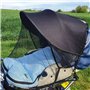 Housse De Protection Solaire pour Poussette Auvent Housse Protection UV Poussette Buggy Pare Soleil BéBé Pare-Soleil Poussette U