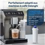 AquaStrata Filtre à Eau 6 Pièces pour Machines à Café Entièrement Automatiques, Remplacement pour De'Longhi DLSC002 9310926 SER3