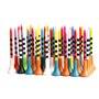 KALUROIL 50 PCS Tees de golf en caoutchouc durable - Couleurs variées - Accessoire professionnel pour golfeurs