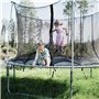 Jiehaojia Lot de 12 M6 vis de Trampoline en Acier galvanisé avec clé pour Trampoline Fixe