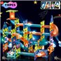 BINZKBB Blocs de Construction Magnétiques Enfants Jouet - 110 pièces 3D Jeux de Construction Éducatifs Aimanté Lumineux - Cadeau