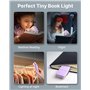 Mexllex Lampe de Lecture, Liseuse Lampe lecture pour lire au lit lampe livre lecture Rechargeable 3 Couleurs Protection des Yeux