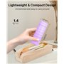 Mexllex Lampe de Lecture, Liseuse Lampe lecture pour lire au lit lampe livre lecture Rechargeable 3 Couleurs Protection des Yeux