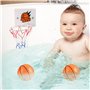 Mini Panier de Basket-Ball Mini Panier de Basket-Ball 16,2 x 12 cm Mini Panier de Basket-Ball Chambre avec 2 balles et Pompe Bur
