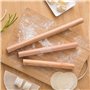NC DBAILY Rouleau Pâtisserie Boishêtre,3pcs des Tailles Différentes Bûches Naturelles Pas Poignée Convient pour Les Gâteaux Pain