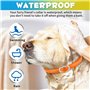 Collier Anti Puces pour Chien, 4 Pièces Anti Tiques pour Chien, Réglable et Imperméable, Sûr et Naturel, Longueur 60cm, Protecti