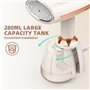 Defroisseur Vapeur Vertical, Fer à Repasser Vertical Portable, 1500W 280ML, Réchauffage Rapide, Défroisseur à Main Vapeur à Vête