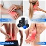 Eurtes Lot de 4 balles de massage pour fascia, petit rouleau de fascia, balle hérisson de 7 cm et balle de massage double pour l