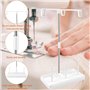 Porte de Bobine à Trois Cônes Support de Fil à Coudre en Plastique de Support de 3 Bobines pour Accesso