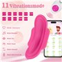 Wearable Vibromasseurs Sex Toýs Femme Clitoridien Puissant à Distance Oeuf Bullet Bluetooth Vibrateur Télécommandé avec10 Modes