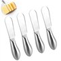 TDUNSYA 4 Pièces Couteaux à Beurre