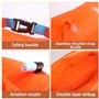 Aoreun Bouée de natation étanche - Sac sec pour nage - Bouée de sécurité - Gonflable - Pour nageurs, triathlètes, surfeurs - Ora