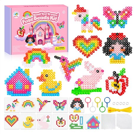 PITMT 10mm Perles à Repasser Grosse