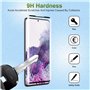 Ydiciv 3+3 Pièces Verre trempé Compatible avec Samsung Galaxy S20 Plus avec 3 Pièces Caméra Arrière Protecteur, 9H Dureté, Sans