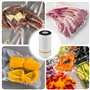 Machine à Emballer Sous Vide Avec 15 Sacs : Appareil de Mise Sous Vide pour Aliments, Mini Système d'Emballage