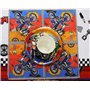 Lot de 61 ustensiles de fête Motorcycle pour anniversaire d'enfant,Accessoires de fête d'anniversaire,Accessoires de fête pour g