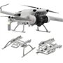 Craznick Kit de protection pliable pour drone Mini 3/3 Pro - Extension à libération rapide - Accessoires pour DJI Mini 3/3 Pro