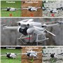 Craznick Kit de protection pliable pour drone Mini 3/3 Pro - Extension à libération rapide - Accessoires pour DJI Mini 3/3 Pro