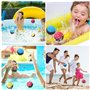 mizikuu Balle Rebondissante d'eau, 3 Pcs Balles à Eau en Lycra Bombes à Eau pour Enfants Adolescents Adultes Famille Piscine Pla