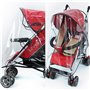 Roysmart Housse de pluie universelle pour poussette - Facile à installer sur n'importe quelle poussette - Bonne circulation de l