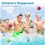 3 Pièces Balles à Eau en Lycra Bombes à Eau réutilisables balles Piscine a balles pour Enfants