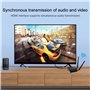 Transmetteur et récepteur HDMI sans fil - Entrée 4K prise en charge - Portée de 150 m - Plug and Play - Kit d'extension HDMI 2,4