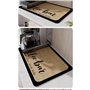 katmerio Tapis d'égouttement pour machine à café - 60 x 40 cm - Séchage rapide - Tapis de séchage absorbant pour machine à café,