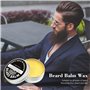 MXTIMWAN | Kit Soins Barbe pour Hommes - Kit Barbe Hommes 10 PC - Kit Entretien Barbe Homme pour l'Entretien et le Soin de Barbe