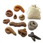 KALUROIL Faux Caca,Peluches RéAlistes Tabouins - 10pcs Jouets FéCals & Poisson D'Avril - Accessoires Farce - Cadeau Amusant Pour