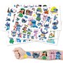 4 Feuilles Tatouage Ephemere Enfant Lilo et Stitch kit