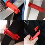 ISKIP Lot de 2 Clips de Ceinture de Sécurité pour Siège de Voiture, Boucle de Poitrine pour Siège de Voiture ou Chaise de Bébé,