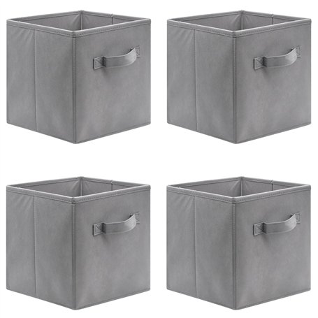 Sosayet Lot de 4 cubes de rangement pliants