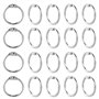 Lot de 22 anneaux de reliure