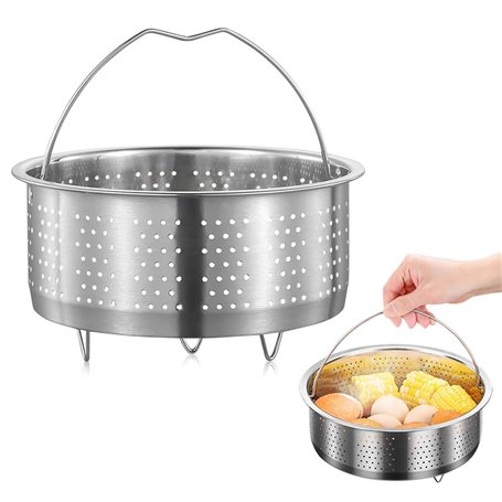 mizikuu Cuiseur Vapeur en Acier Inoxydable