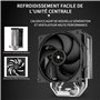 Thermalright Assassin X 120R Refroidisseur d'air numérique noir pour processeur, vitesse 2000 tr/min, ventilateur PWM silencieux