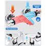 Mitigeur Douche Thermostatique, Mitigeur Baignoire Thermostatique, Mitigeur/Robinet Douche Thermostatique en Laiton avec Bouton
