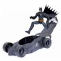 DC Comics Batman - Pack Batmobile + Figurine Batman 30 Cm Véhicule Batmobile Et Figurine Articulée 30 Cm - Jouet Enfant 4 Ans Et