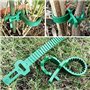 KAHEIGN 10 Pièces À Toute épreuve Attaches Végétales, 35cm Bretelles Ajustables Pour Arbres Liens Pour Plantes De Jardin Interlo