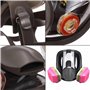 goambuy 60926 Masque à gaz avec filtre, masque anti-poussière, protection respiratoire, cartouches filtrantes, masque complet ré