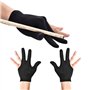 JKJF Lot de 4 gants de billard à 3 doigts pour queue de billard