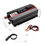Cantonape 800W/2000W Convertisseur de Courant de Voiture à Onde modifiée, 12 à 220V 230V - Transformateur, Prise UE, Dual USB, a