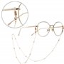 HAOBIN 50 Pieces ExtréMitéS De ChaîNe De Lunettes Boucle De ChaîNe De Lunettes ExtréMitéS ChaîNe De Lunettes Connecteur D'ExtréM