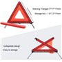 Triangles de signalisation pour Auto,Triangle de Presignalisation Homologue Ce,Euro Triangle d'avertissement pour Véhicules à Mo