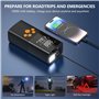 Compresseur à Air Portatif, 10000mAh Gonfleur Pneus Voiture sans Fil 150PSI Compresseur Voiture Portatif avec écran LCD Numériqu