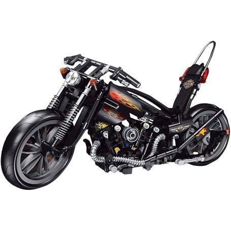 APRILA Technique Moto Jouet de Construction pour Harley Davidson