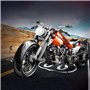 436 Pièces Motorcycle Jeux de Jouet de Constr