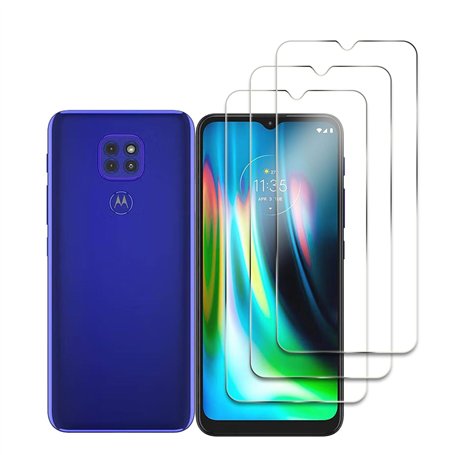 [3 Pièces] Verre Trempé pour Motorola Moto G9 Play/Moto G30/Moto G10/Moto G20/Moto G50 Protection écran