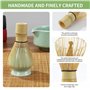 5 pièces Matcha Kit Fouets à Matcha Convient à la Préparation de Thé Matcha pour la Maison, le Bureau et le Salon de Thé Fouet M